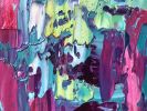 Fragrance of Flowers II | Oil And Acrylic Painting in Paintings by Shan Richards. Item made of synthetic