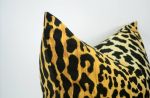 Leopard pillow | Pillows by velvet + linen. Item made of cotton