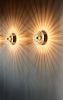 New Wave Optic Wall Light Sconce | Sconces by Marie Burgos Design and Collection. Item made of glass