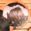 Through Your Spotting Scope | Wall Sculpture in Wall Hangings by Jeffrey H Dean | K'esugi Ken Interpretive Center in Trapper Creek. Item composed of steel