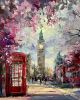 Abstract painting | Paintings by Ewa Czarniecka Art. Item composed of canvas in contemporary style