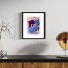 Crone - Original Ink Painting | Drawing in Paintings by Kelly Watson. Item made of paper works with contemporary style