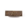 Medium Striped Rectangle | Pull in Hardware by Thea design. Item composed of brass