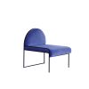SW Chair, Cobalt Blue | Accent Chair in Chairs by soft-geometry. Item composed of steel