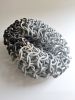 Inside out -blue-little black | Sculptures by Stufio Cecil Kemperink. Item made of ceramic works with contemporary style