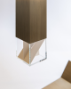 Lamp/Two Brass Revamp 01 | Table Lamp in Lamps by Formaminima. Item made of brass with ceramic works with minimalism style