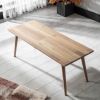 Oak Coffee Table, Minimalist Wooden Coffee Table | Tables by Halohope Design. Item composed of oak wood in minimalism or modern style