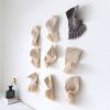 Whimsical Waves | Wall Sculpture in Wall Hangings by YASHI DESIGNS. Item composed of cotton in mid century modern or contemporary style