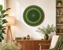 The Gate of Abundance | for the Visionary Achiever | Oil And Acrylic Painting in Paintings by Kriandala. Item made of wood works with boho & minimalism style