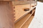 Custom Media cabinet | Bench in Benches & Ottomans by Gill CC Woodworks. Item made of walnut