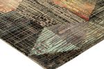 Rug & Kilim’s Abstract Rug with Polychromatic Striae | Area Rug in Rugs by Rug and Kilim