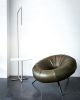 Float Arm Chair | Armchair in Chairs by Nayef Francis | Nayef Francis Design Studio in Beirut. Item composed of metal and leather
