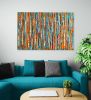 Southwest Sunrise 36W X 24H | Mixed Media by Robin Jorgensen