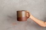 Handmade Brown-Terracotta Natla | Mug in Drinkware by ShellyClayspot. Item made of stoneware