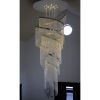 JT106 TWISTER | Chandeliers by alanmizrahilighting | New York in New York. Item made of steel with glass