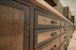Wanderlust Ironworks Utopia Cabinets | Storage by Wanderlust Ironworks. Item composed of wood and steel