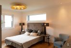 Sun 100 | Chandeliers by F+M FOS - Anna Maria Fragiskos Bitros | ELK Musterhaus Bungalow 121 in Graz. Item made of copper works with modern style