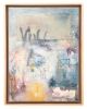 "Serene Chaos" - Abstract - Framed | Mixed Media in Paintings by El Lovaas. Item made of canvas