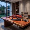 Imperial Wood 5 Children Wealth Ship Feng Shui Decor Art | Sculptures by Dynasty Artisan. Item made of wood works with contemporary & eclectic & maximalism style