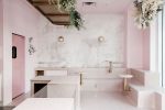 Monochrome Modern Cafe | Interior Design by HOMEWORK | Holy Matcha in San Diego