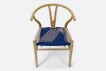 Wishbone chair | Dining Chair in Chairs by Fault Lines by Matthias de Vogel. Item made of wood with fabric