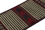 Vintage Afghan Baluch Kilim Runner Rug, with Geometric | Area Rug in Rugs by Rug and Kilim