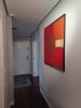 Red composition III | Oil And Acrylic Painting in Paintings by Luis Medina. Item composed of canvas in minimalism or contemporary style