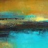 Old Soul Rendezvous | Oil And Acrylic Painting in Paintings by Tara Catalano Studios. Item composed of canvas & synthetic