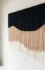 “Layered Waves” | Tapestry in Wall Hangings by Vita Boheme Studio. Item made of wood with cotton