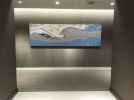 Les déferlantes | Wall Sculpture in Wall Hangings by Yechel Gagnon | Philadelphia in Philadelphia. Item composed of wood and ceramic