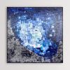 Blue Light (SOLD) | Oil And Acrylic Painting in Paintings by Alessia Lu. Item made of canvas compatible with contemporary and modern style