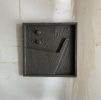 ‘Hidden’ | Wall Sculpture in Wall Hangings by Greyya Jay. Item composed of wood and cement in minimalism or contemporary style