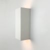 Flores Wall Sconce | Rectangular Ceramic Wall Sconce | Sconces by A19 Artisan Lighting. Item composed of ceramic compatible with minimalism and mid century modern style