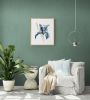 Iris No. 154 : Original Watercolor Painting | Paintings by Elizabeth Becker. Item made of paper works with minimalism & contemporary style