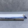 Ceramic Serving Platter M  | Rectangular Plate | blue white | Ceramic Plates by Hideyo. Item made of ceramic compatible with contemporary and japandi style