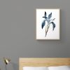 Iris No. 44 : Original Watercolor Painting | Paintings by Elizabeth Becker. Item composed of paper compatible with minimalism and contemporary style