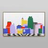 Downtown Raleigh, N.C. art print | Prints by Nancy Purvis. Item made of paper