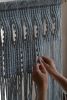 River Waves | Wall Sculpture in Wall Hangings by Versh Gallery. Item composed of wood and cotton in minimalism or japandi style