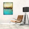 Earth Sky Tango | Oil And Acrylic Painting in Paintings by Tara Catalano Studios. Item composed of canvas & synthetic compatible with modern style