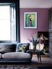 Diario de una reina | Oil And Acrylic Painting in Paintings by Elena Parau. Item composed of paper compatible with boho and country & farmhouse style