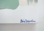 Love 15 | Oil And Acrylic Painting in Paintings by Claire Desjardins. Item composed of canvas and synthetic
