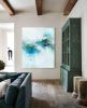 Greener Shores | Oil And Acrylic Painting in Paintings by Nicholas Kriefall. Item made of canvas works with contemporary style