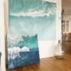 Rush | Oil And Acrylic Painting in Paintings by Amanda Szopinski | Archimedes Gallery in Cannon Beach. Item made of canvas & synthetic
