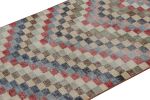 Vintage Zeki Müren Runner Rug with Geometric Patterns | Area Rug in Rugs by Rug and Kilim