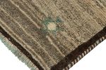 Vintage Gabbeh Persian Tribal Runner, Beige with DIamond | Area Rug in Rugs by Rug and Kilim