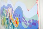 Walk a While | Oil And Acrylic Painting in Paintings by Claire Desjardins. Item made of canvas