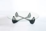 Lou | Coffee Table in Tables by Nadine Hajjar Studio. Item composed of wood and glass in minimalism or contemporary style