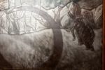 The Way of the Mammoth | Engraving in Art & Wall Decor by Jeffrey H Dean. Item composed of wood and steel