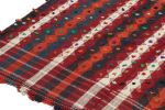 Vintage Persian Kilim with Stripes and Vibrant Textural | Area Rug in Rugs by Rug and Kilim