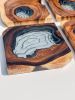 Acacia + Glass Wall Art | Wall Sculpture in Wall Hangings by Live Edge Lust. Item composed of wood and glass
